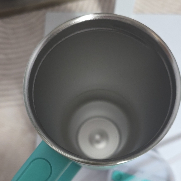 Alani Nu Teal & Purple Ombre Insulated Tumbler with Handle & Straw - 40oz - Picture 5 of 6